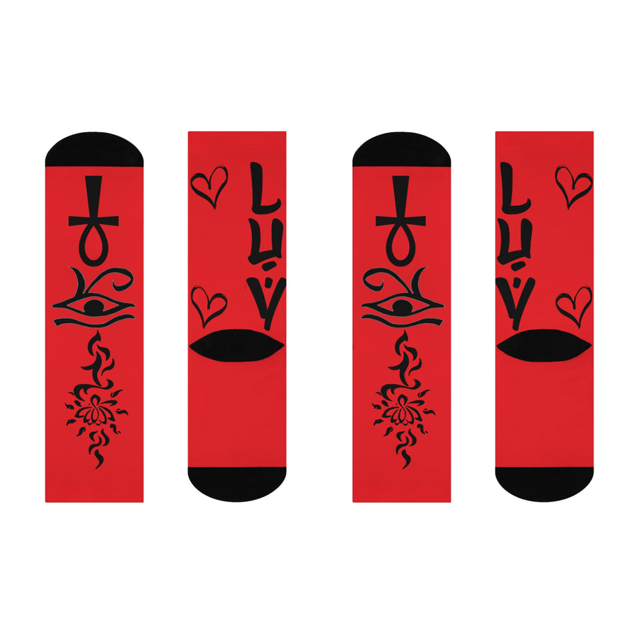 LUV Protected - Cushioned Crew Socks