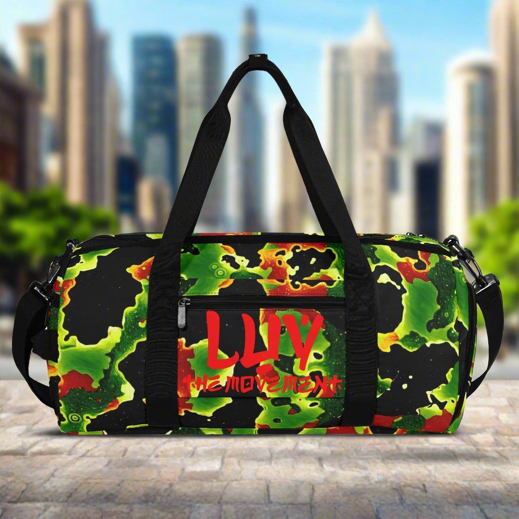 VICTORY THROUGH LOVE - PREMIUM DUFFLE BAG - KAMMO