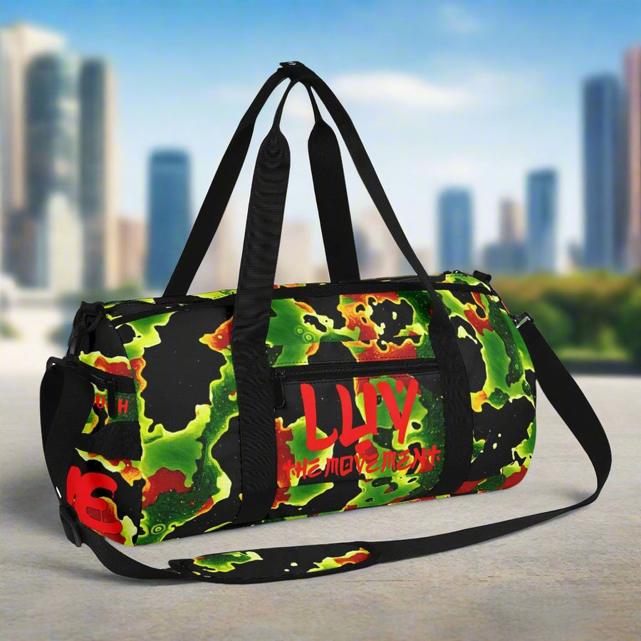 VICTORY THROUGH LOVE - PREMIUM DUFFLE BAG - KAMMO