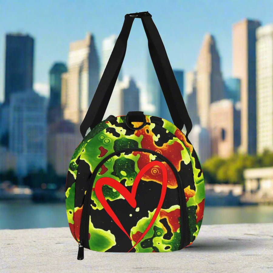 VICTORY THROUGH LOVE - PREMIUM DUFFLE BAG - KAMMO