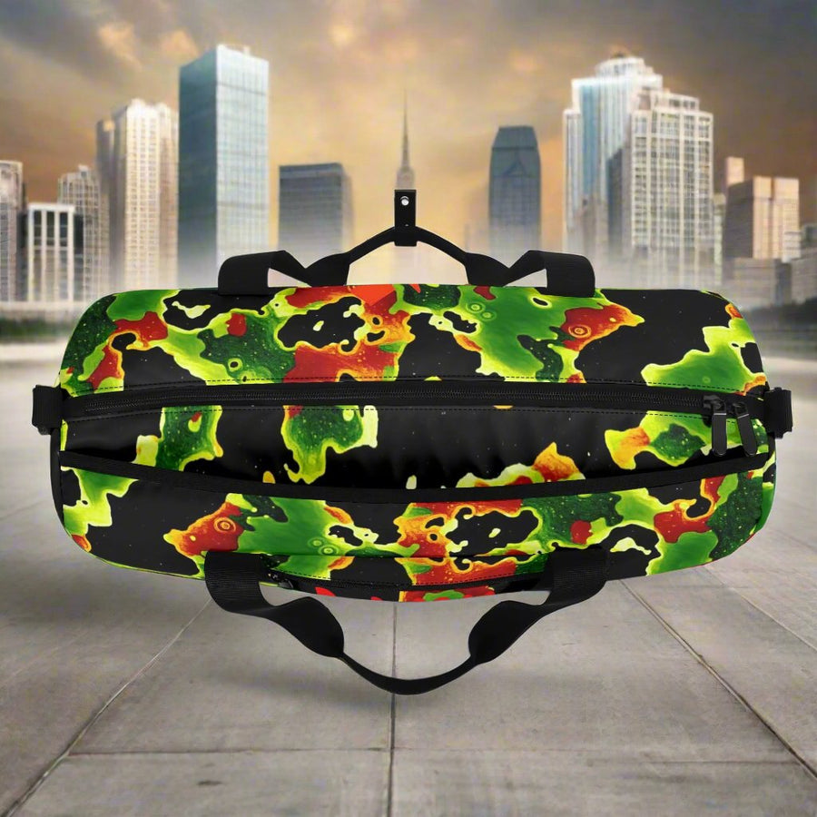 VICTORY THROUGH LOVE - PREMIUM DUFFLE BAG - KAMMO