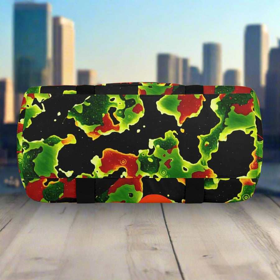 VICTORY THROUGH LOVE - PREMIUM DUFFLE BAG - KAMMO