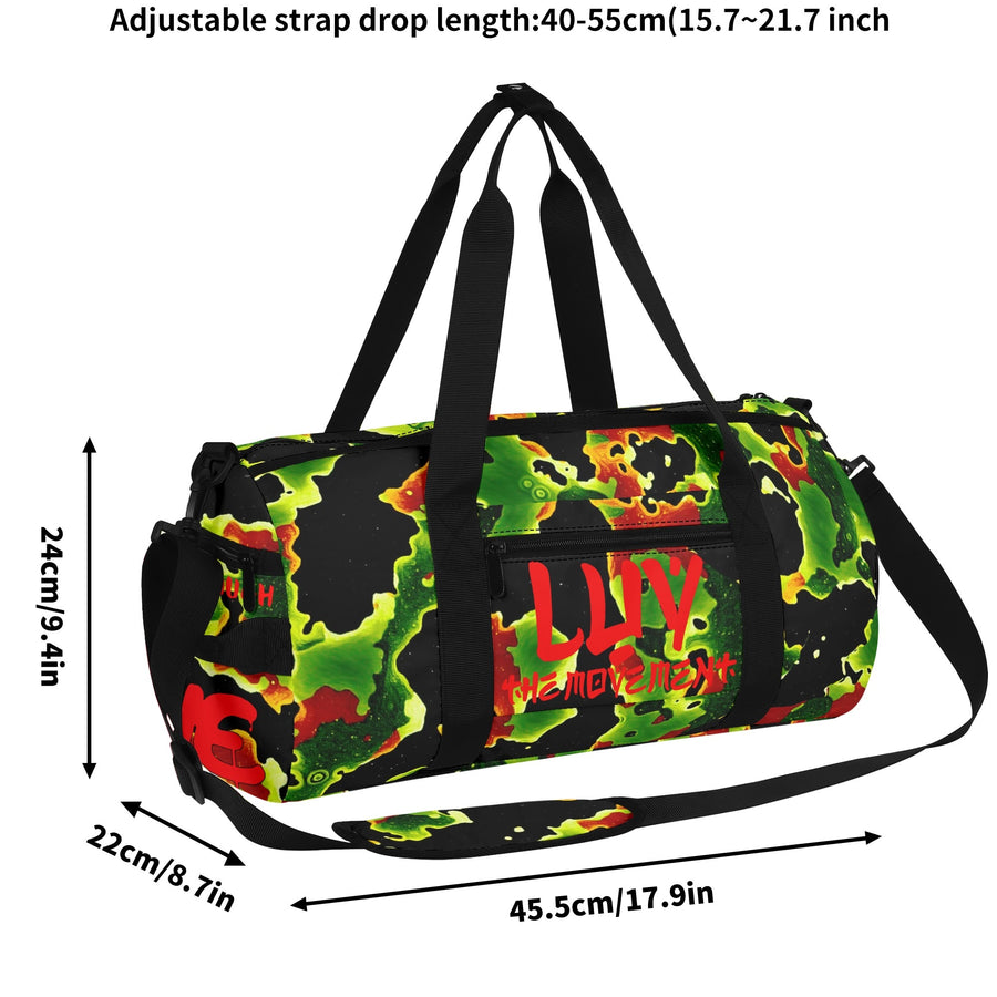VICTORY THROUGH LOVE - PREMIUM DUFFLE BAG - KAMMO