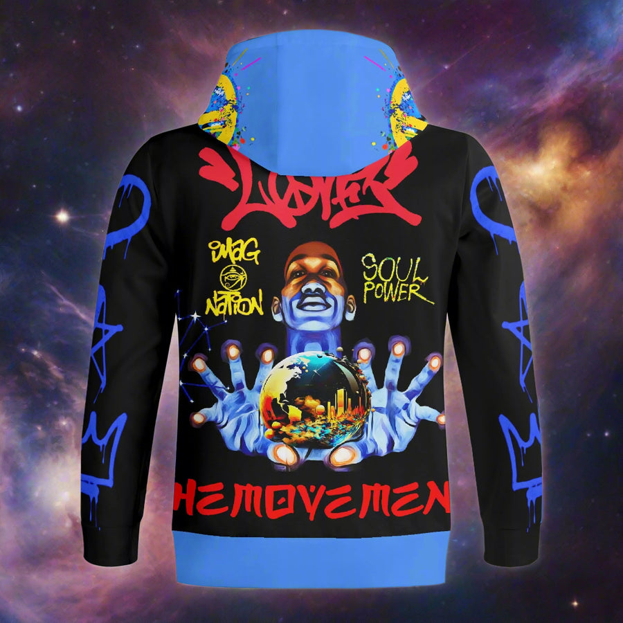 BROTHER FROM ANOTHER PLANET - Lightweight Full Zipup Hoodie