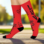 LUV Protected - Cushioned Crew Socks