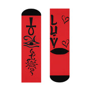 LUV Protected - Cushioned Crew Socks