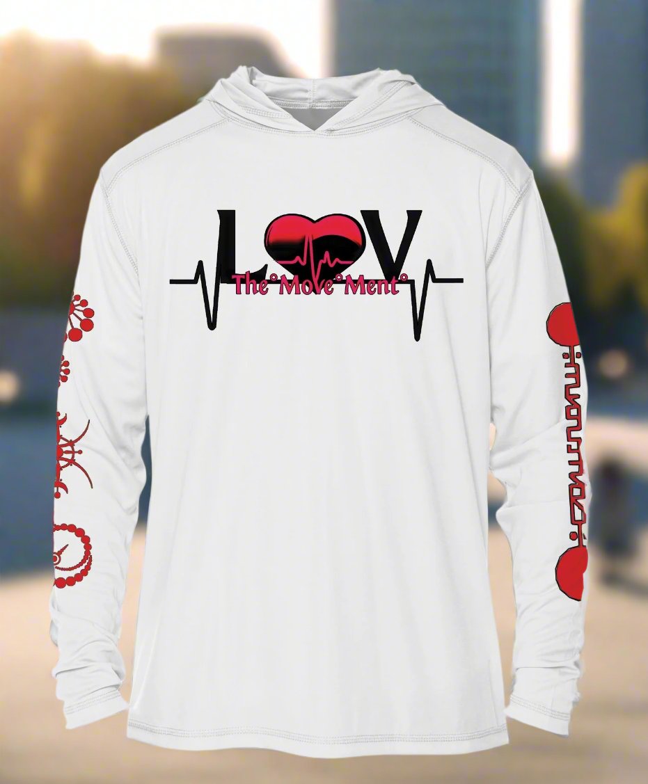 LUV THEMOVEMENT PERFORMANCE - Premium Lightweight Performance Hoodie