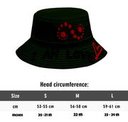LUV IS LOVE FISHERMAN HAT