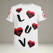 LOVE ALL OVER T-SHIRT