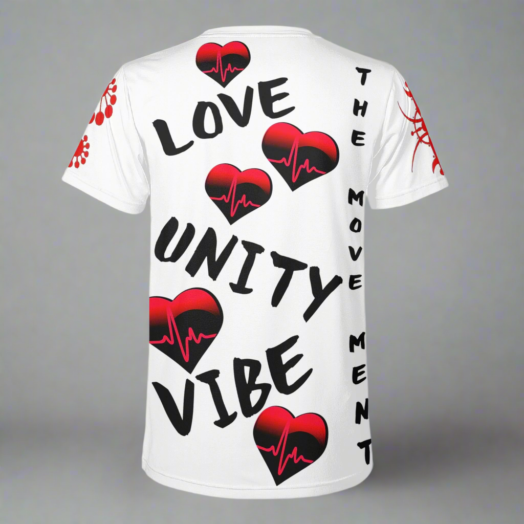 LOVE ALL OVER T-SHIRT