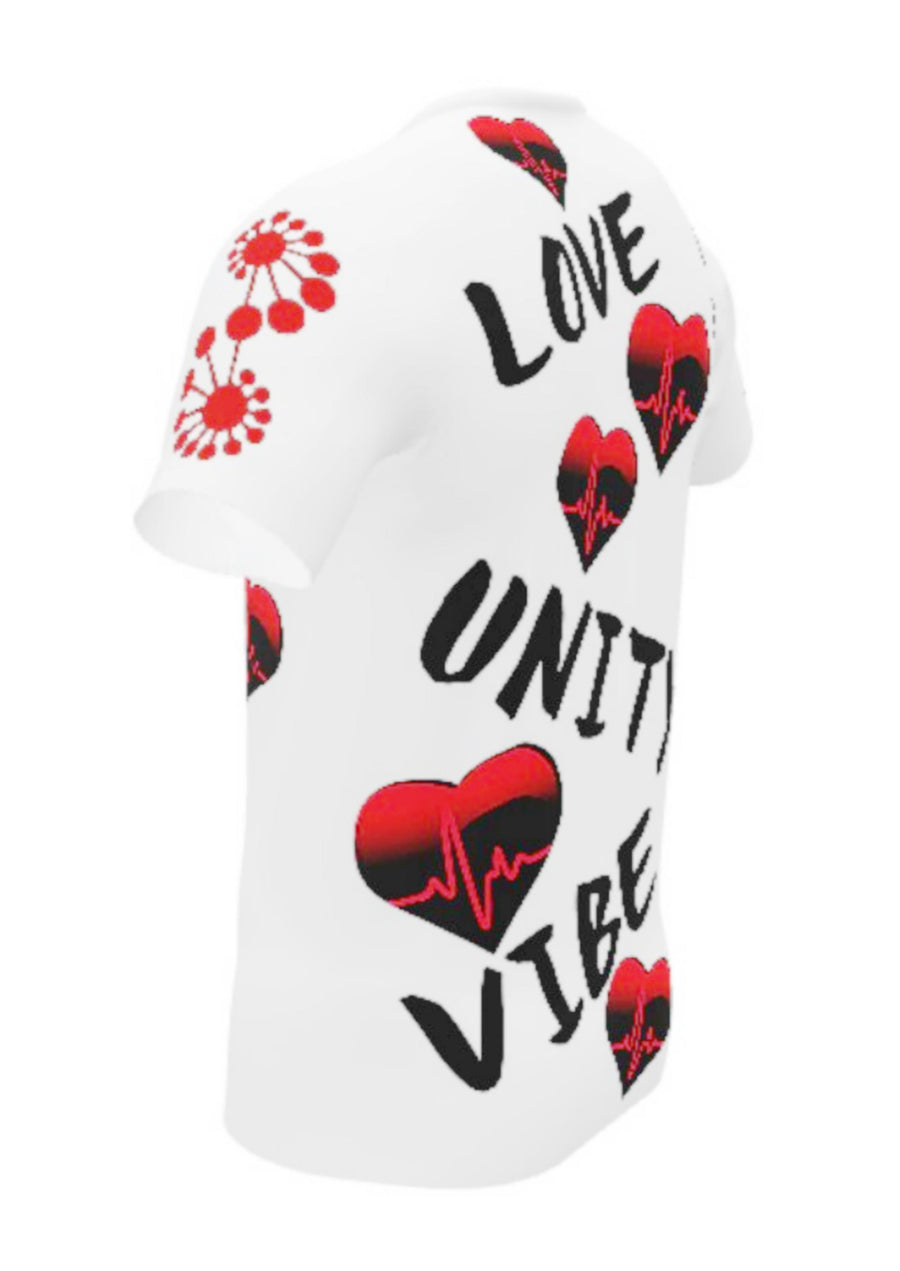 LOVE ALL OVER T-SHIRT