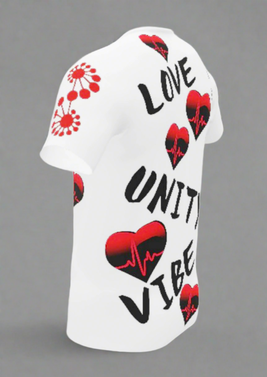 LOVE ALL OVER T-SHIRT
