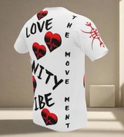LOVE ALL OVER T-SHIRT