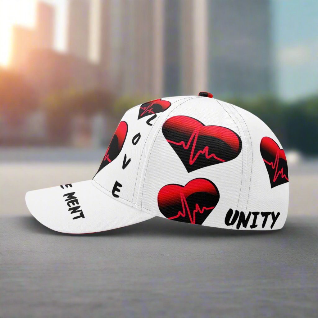 LOVE ALL OVER CAP - LIMITED EDITION ONLY A FEW LEFT!