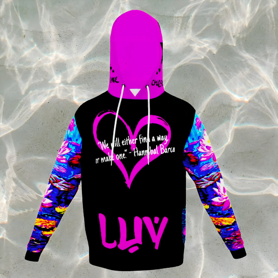 CHOSEN ONE - Lotus Collection - Relaxed Fit Heavy Hoodie