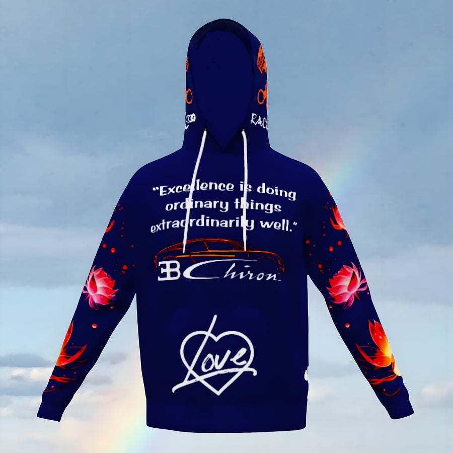 LUV BUGATTI - Lotus Collection - Relaxed Fit Heavy Hoodie