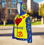 LOVE IS THE ANSWER IS LOVE - Premium Lightweight Zipup Hoodie