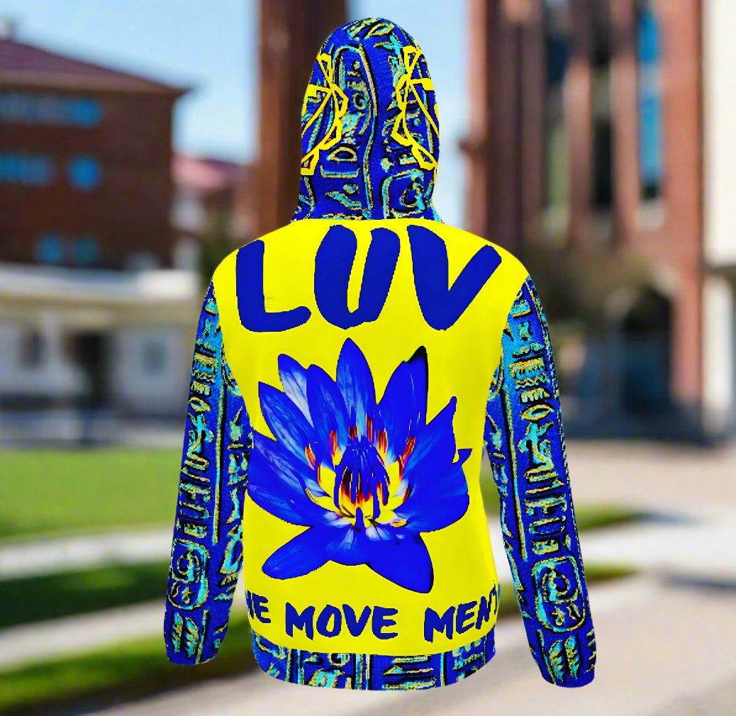 LOVE IS THE ANSWER IS LOVE - Premium Lightweight Zipup Hoodie