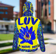 LOVE IS THE ANSWER IS LOVE - Premium Lightweight Zipup Hoodie