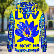 LOVE IS THE ANSWER IS LOVE - Premium Lightweight Zipup Hoodie