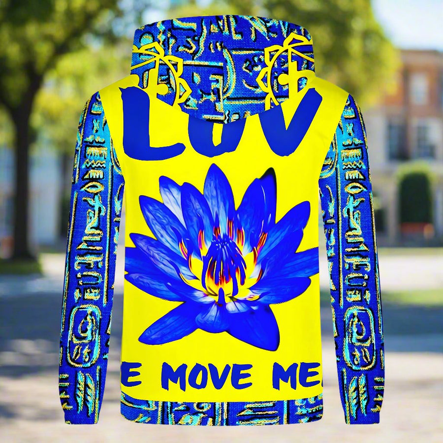 LOVE IS THE ANSWER IS LOVE - Premium Lightweight Zipup Hoodie