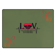 LUV UNCONDITIONAL RUG - GREEN EARTH