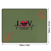 LUV UNCONDITIONAL RUG - GREEN EARTH